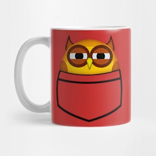 Pocket Owl is Very Suspicious Mug